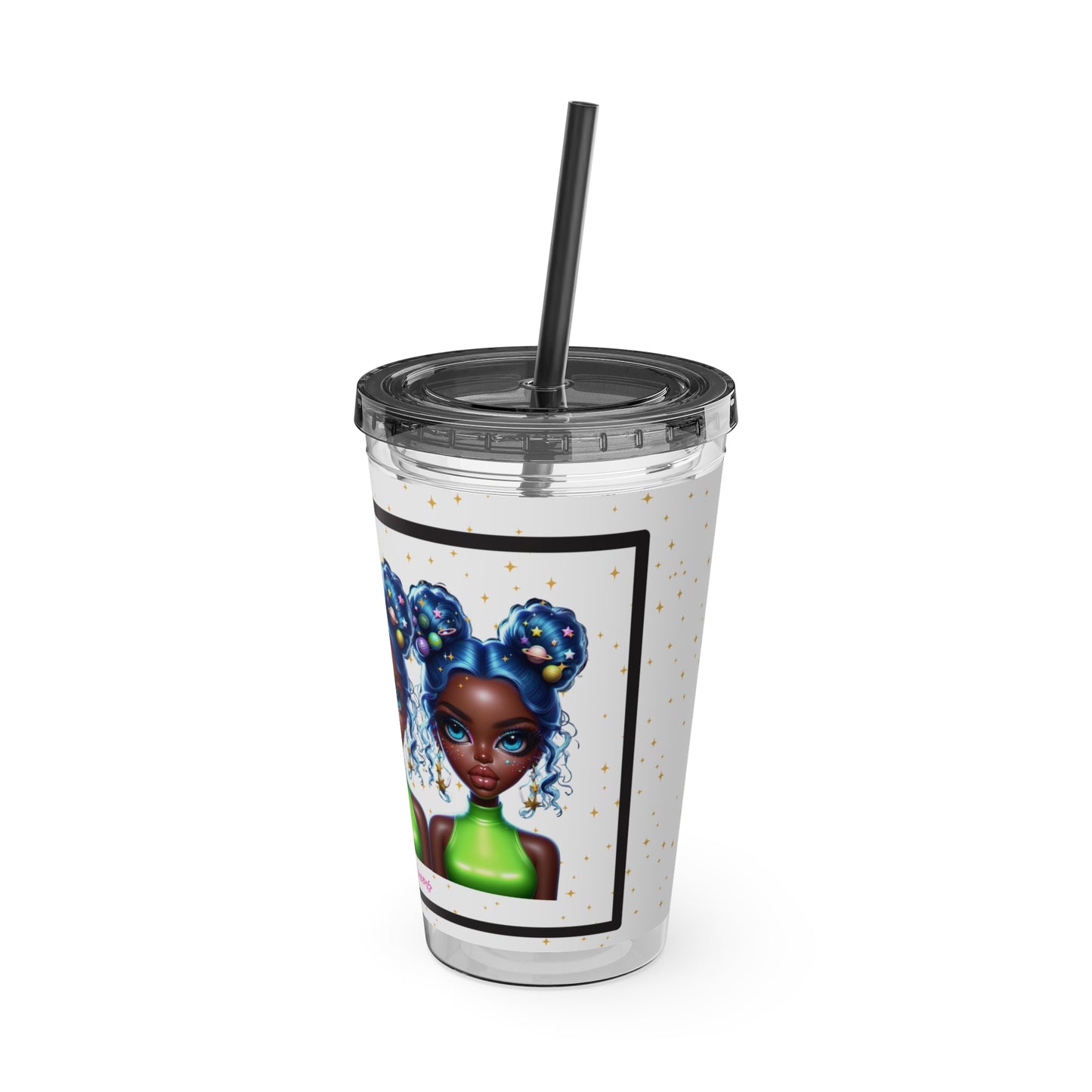Galaxy Queen Tumbler- 16oz