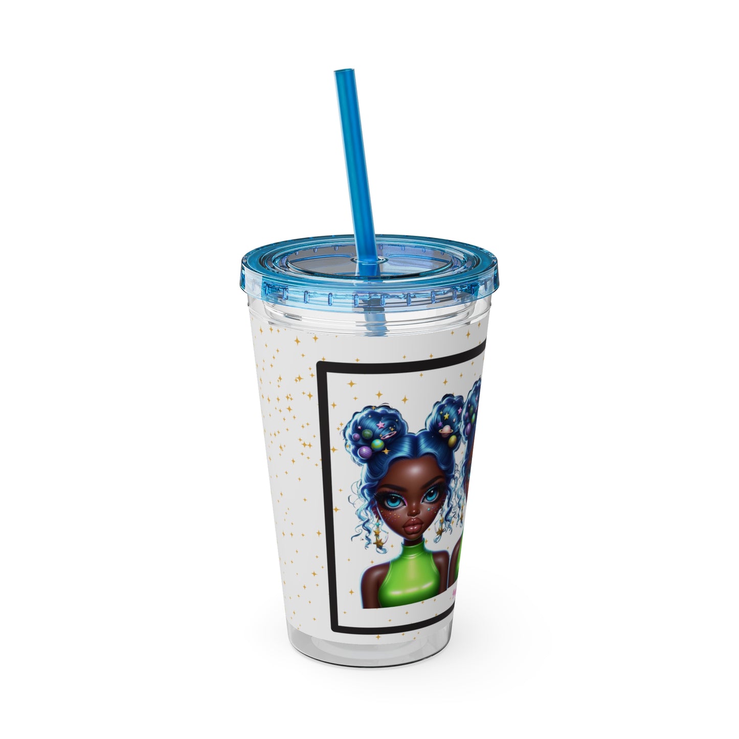 Galaxy Queen Tumbler- 16oz