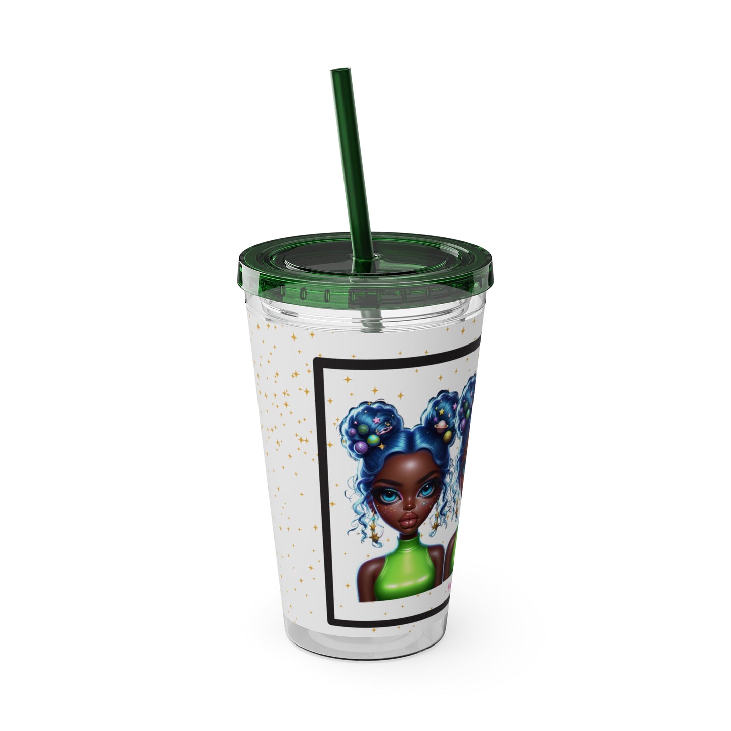 Galaxy Queen Tumbler- 16oz
