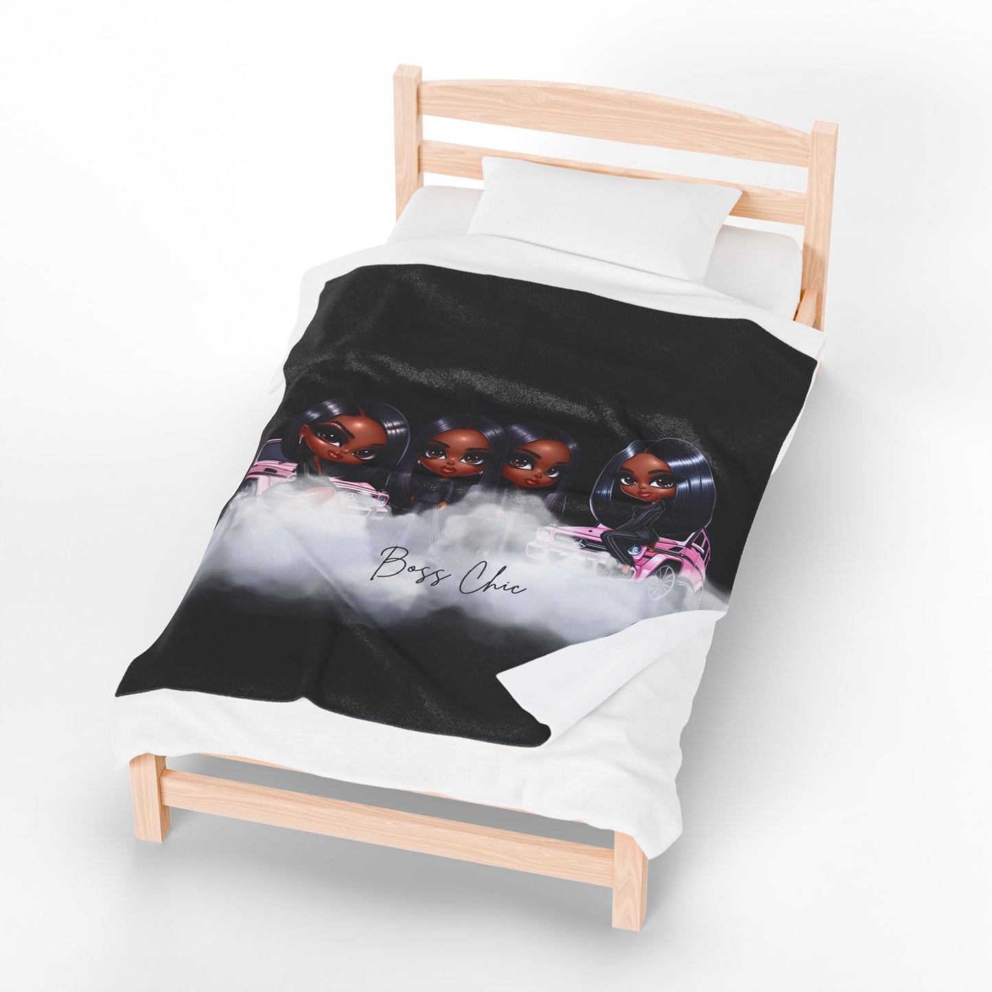 Cozy Plush Boss Chic Throw
