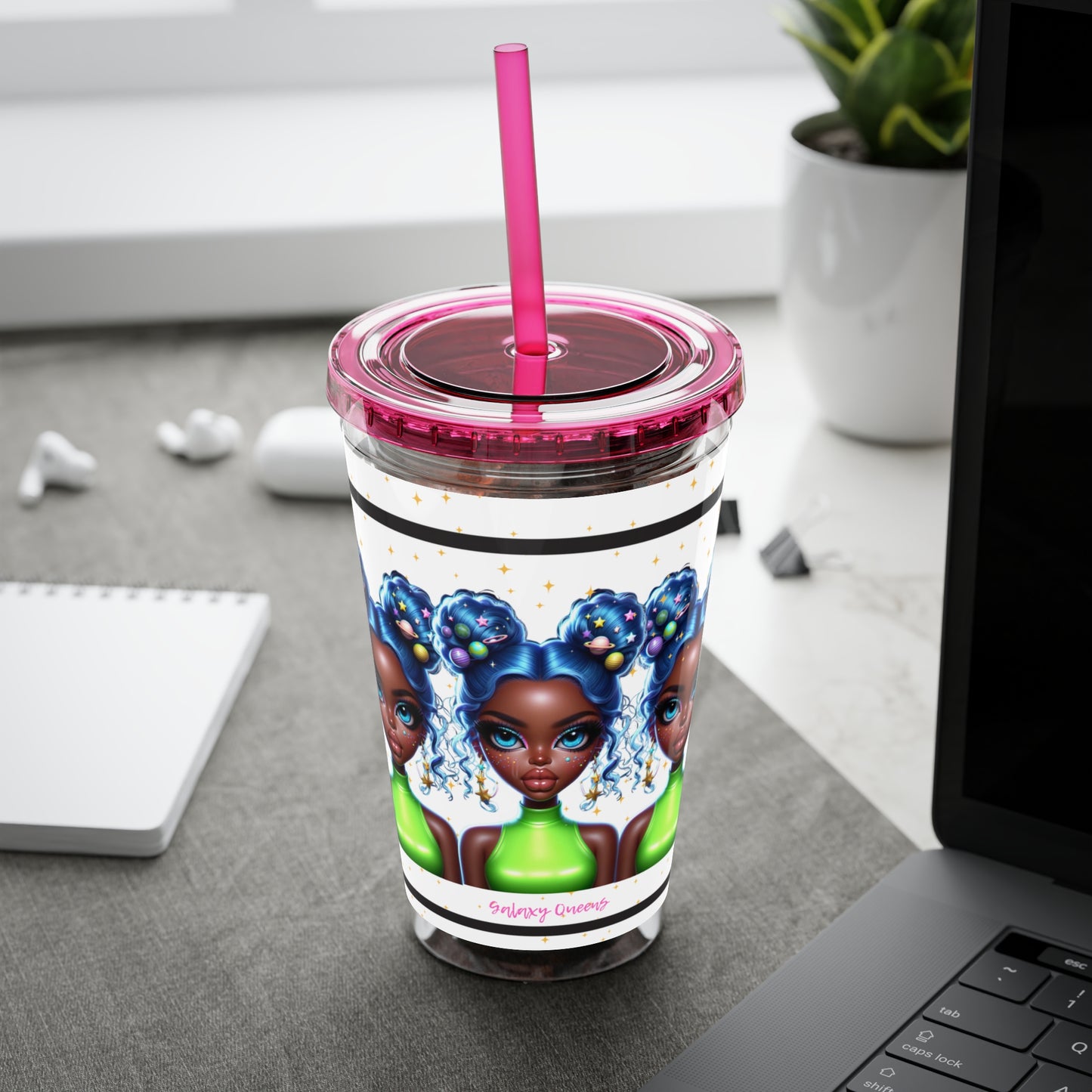 Galaxy Queen Tumbler- 16oz