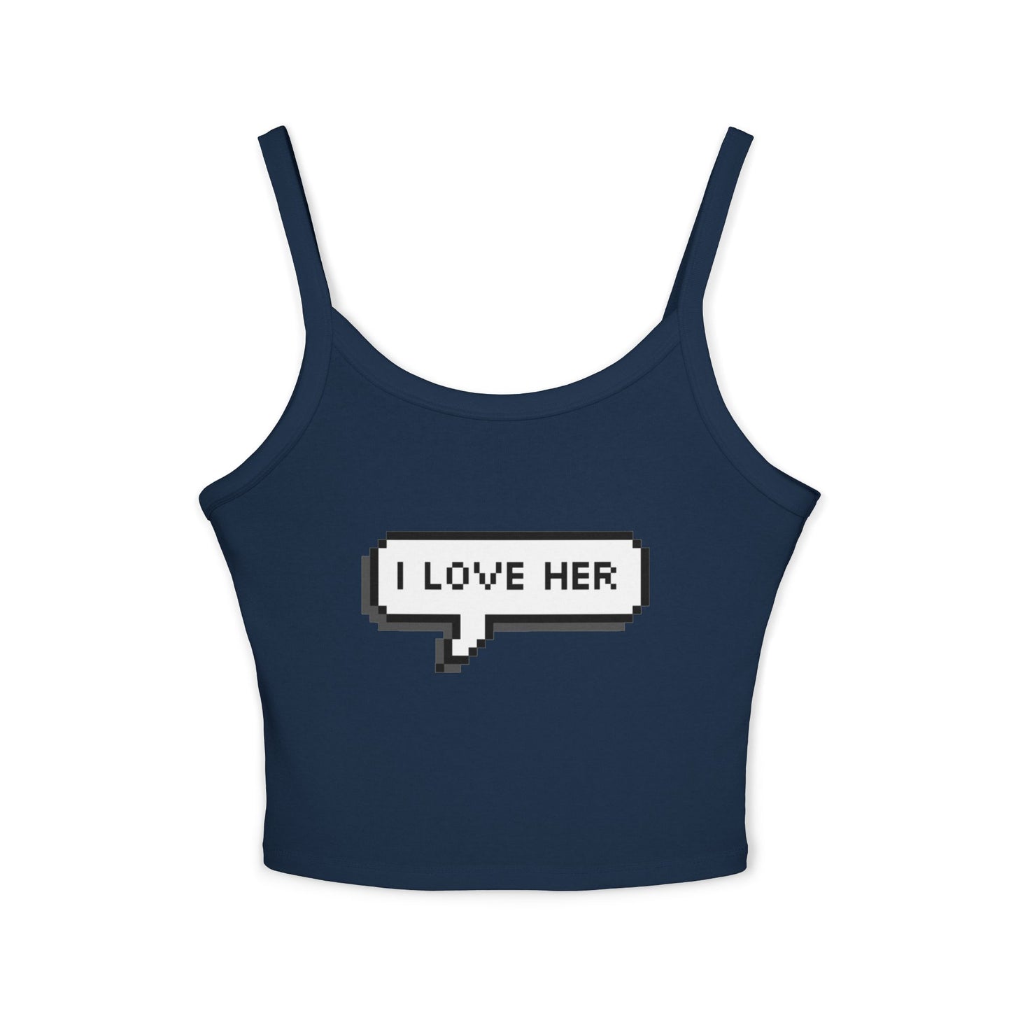 I Love Her Crop Tank