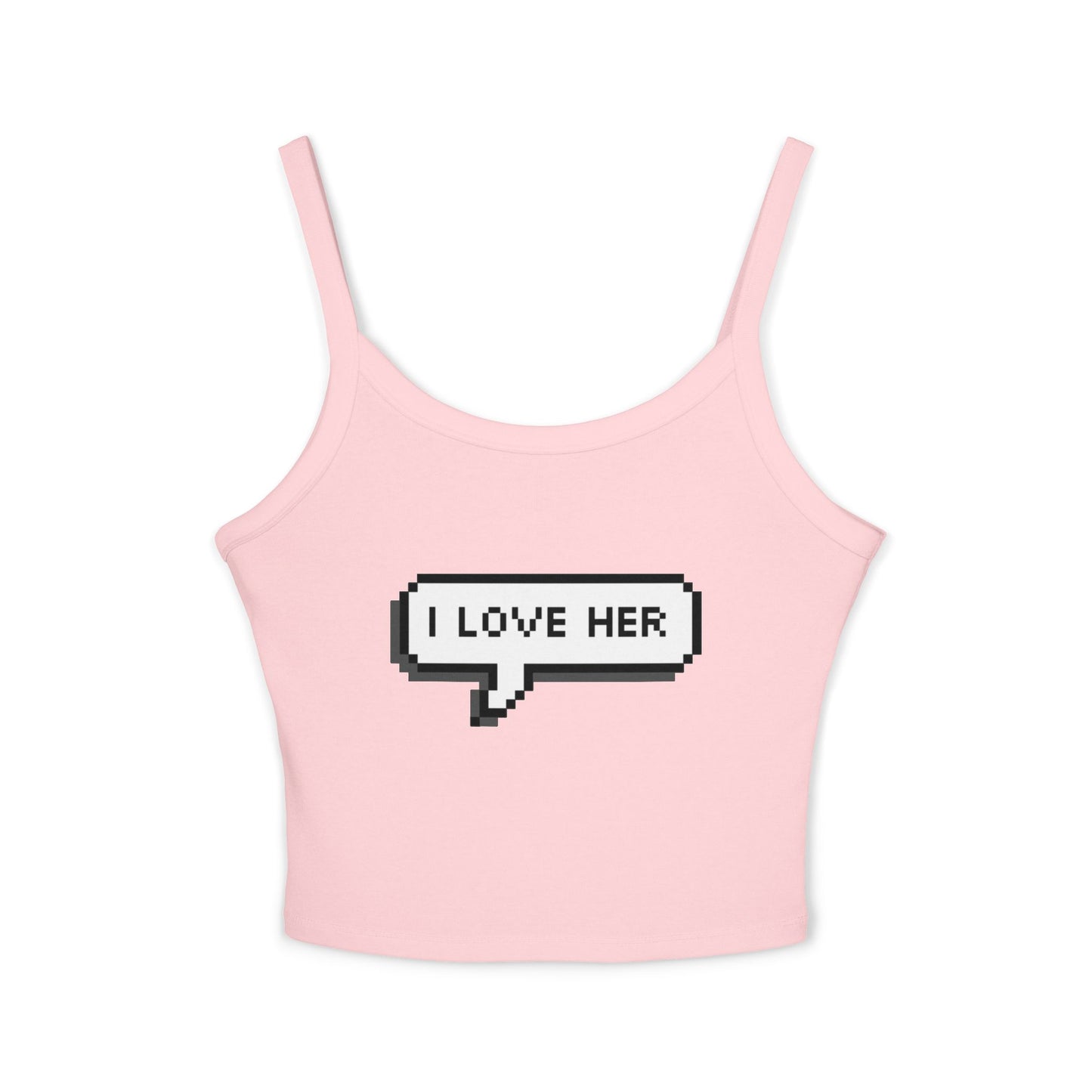 I Love Her Crop Tank