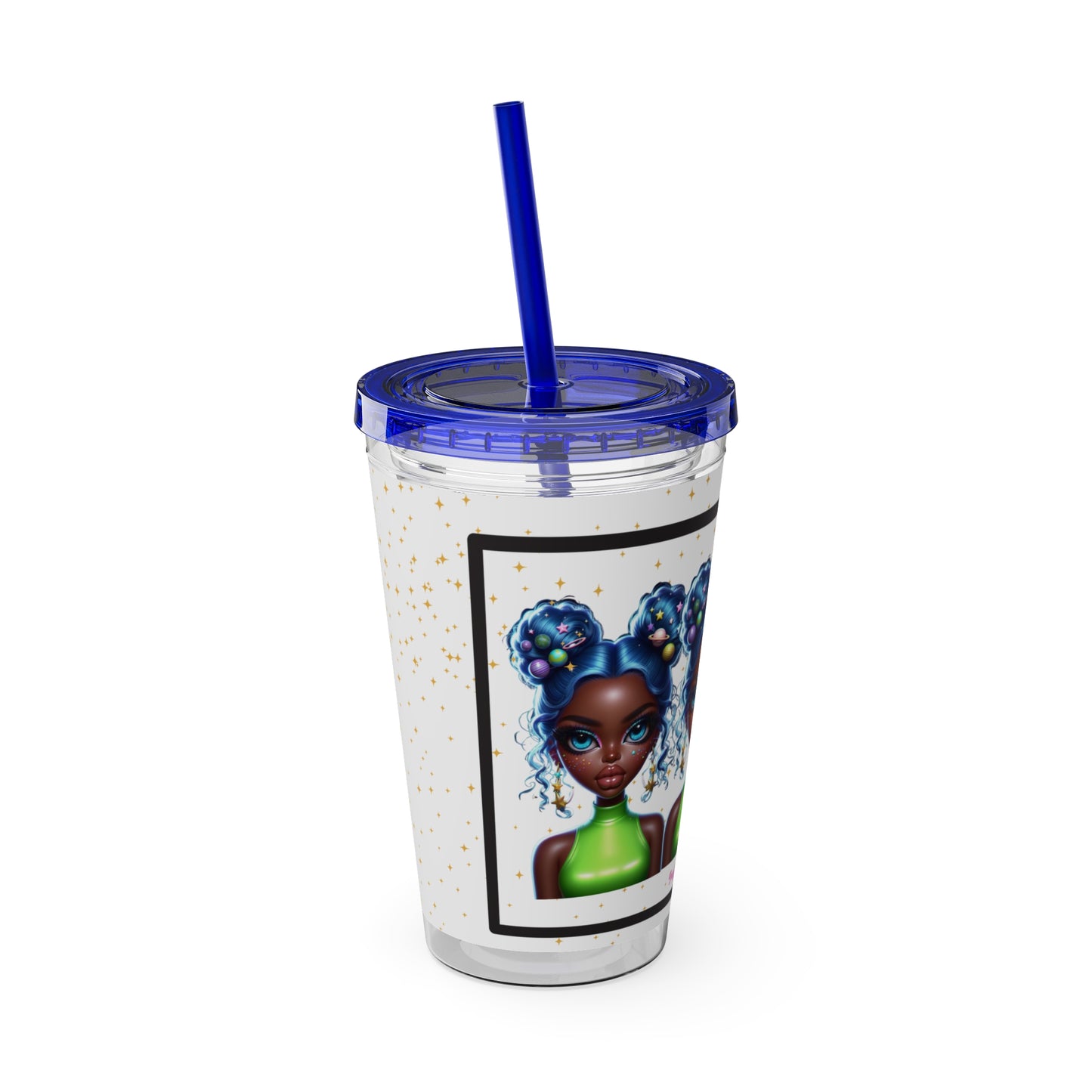 Galaxy Queen Tumbler- 16oz